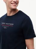 Blue T-Shirt Din Jerseu  Barbati