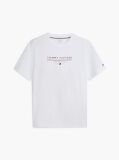 Alb T-Shirt Din Jerseu  Barbati