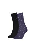 Blue 2-Pack Tommy Hilfiger Dot Women's Socks  Women