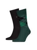 Multi 2-Pack TH Men Check Socks  Men