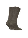 Brown 2-Pack Cotton Blend Men Socks  Men