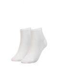 Alb 2-Pack Sosete Scurte Din Bumbac Elastic  Femei
