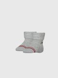 Gri 2 Pack Cu Sosete Clasice Pentru Bebelusi Tommy Hilfiger  Nou nascuti