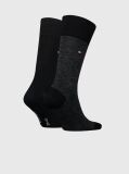 Negru 2-Pack Sosete Pentru Barbati Tommy Hilfiger Classic  Barbati