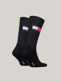 Black Unisex Crew socks 2 pack  Unisex
