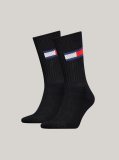 Black Unisex Crew socks 2 pack  Unisex