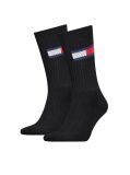 Black Unisex Crew socks 2 pack  Unisex