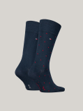 Blue Set 2 Perechi De Sosete Clasice Pentru Barbati Tommy Hilfiger   Barbati