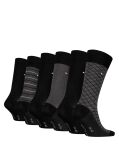 Black 6-Pack Socks Gift Set  Men
