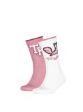 Multi 2-Pack Logo Socks  Kids Unisex