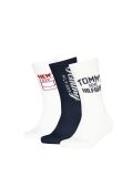 Multi Tommy Hilfiger Kids' Crew Socks 3 Pack  Kids Unisex