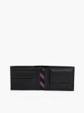 Black Bifold Leather Wallet  Men