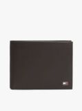 Brown Mesh Flap Wallet  Men