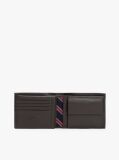Brown Mesh Flap Wallet  Men