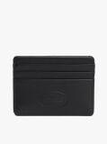 Black Leather Card Holder  Men