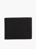 Black Leather Credit Card Wallet  Men