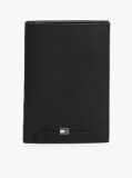 Black Portrait Trifold Wallet  Men