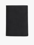 Black Portrait Trifold Wallet  Men