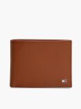 Brown Leather Wallet and Key Fob Gift Set  Men