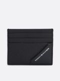 Black Leather Card Holder and Key Fob Gift Set  Men