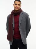 Red Hilfiger Flag Embroidery Scarf with Cashmere  Men
