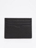 Black TH Business Corporate Leather Card Holder  Men