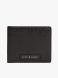 Negru Portofel Din Piele Bifold Corporativ  Barbati