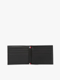 Black TH Business Leather Credit Card Wallet  Men