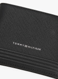 Black TH Business Leather Credit Card Wallet  Men