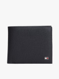 Blue Portofel Bifold Din Piele Cu Logo Hilfiger Flag  Barbati