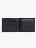 Blue Portofel Bifold Din Piele Cu Logo Hilfiger Flag  Barbati