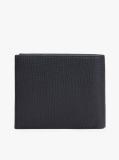 Blue Portofel Bifold Din Piele Cu Logo Hilfiger Flag  Barbati