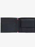 Blue Portofel Bifold Din Piele Cu Logo Hilfiger Flag  Barbati