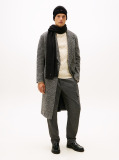 Black Hilfiger Flag Beanie And Scarf Gift Set  Men
