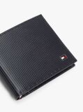 Blue Portofel Din Piele Cu Doua Compartimente Si Logo Hilfiger  Barbati