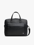 Negru Hilfiger Flag Geanta Pentru Laptop Cu Buzunar Ribbed  Barbati