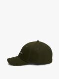 Green Logo Embroidery Twill Six-Panel Baseball Cap  Men