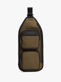 Verde Rucsac Cu Logo Metalic  Barbati