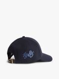 Blue Logo Patch Six-Panel Baseball Cap  Men