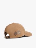Brown Logo Patch Six-Panel Baseball Cap  Men