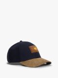 Blue Hilfiger Flag Suede Brim Baseball Cap  Men