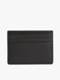 Negru Portcard Din Piele Caviar Grain  Barbati