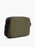 Verde Geanta Reporter Crossbody Cu Logo Din Metal  Barbati