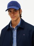 Blue Hilfiger Flag Corduroy Baseball Cap  Men