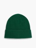 Green Hilfiger Flag Pure Cashmere Beanie  Men
