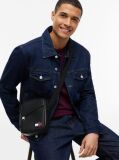 Negru Geanta Essential Crossbody Reporter Cu Logo  Barbati