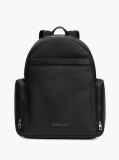 Negru Rucsac TH Business Dome Din Piele  Barbati