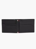 Negru TH Business Portofel Pentru Carduri Si Monede Bifold   Barbati