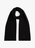 Negru Esarfa Kids’ Rib-Knit  Copii unisex