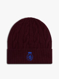 Rosu Caciula Tricotata TH Crest  Copii unisex
